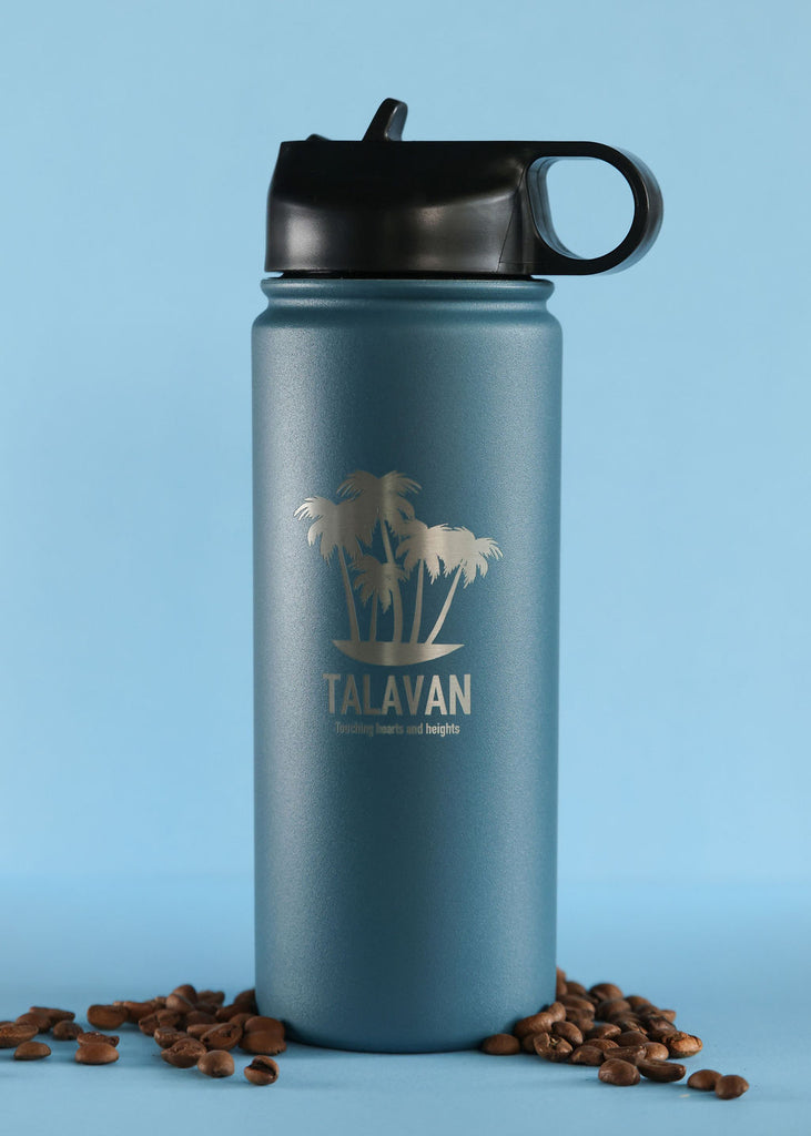 Fruit- Chelsea Loren TalavanLLC Thermos Water Bottle Product Photography - Dark_Teal18oz