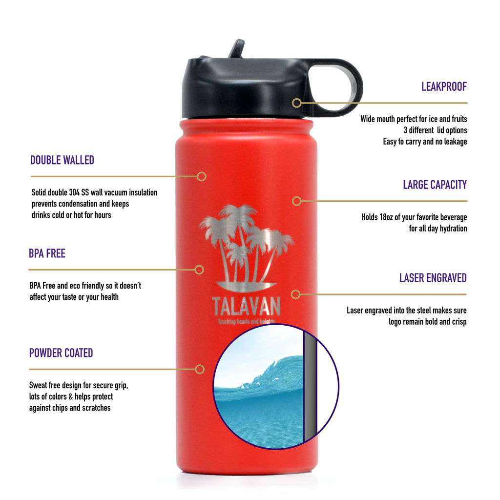 Infographic 18oz Red